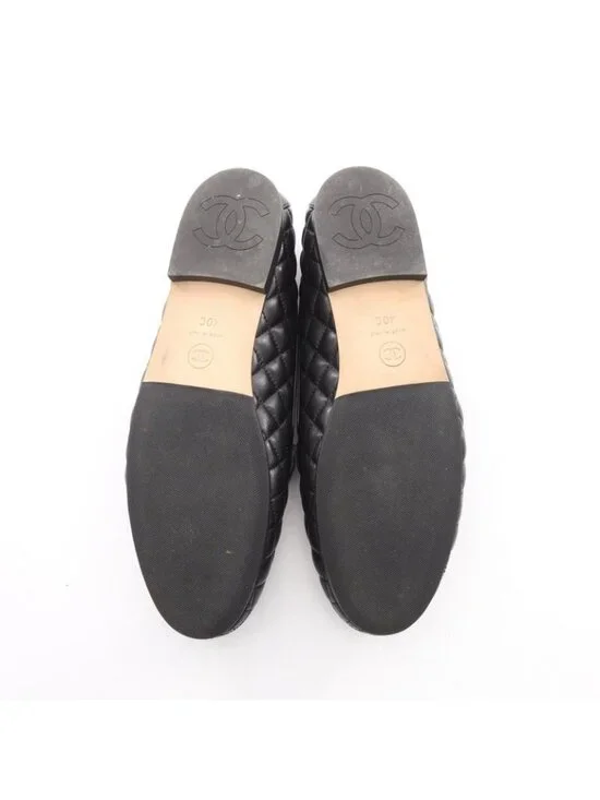 Chanel Loafer Quilted Black Lambskin - Picture 4 of 8